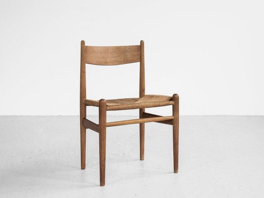 Midcentury Danish CH36 chair in oak by Hans Wegner for Carl & Søn-MF-920220