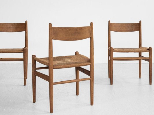 Midcentury Danish CH36 chair in oak by Hans Wegner for Carl & Søn-MF-920220