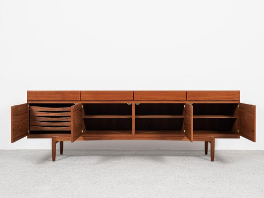 Midcentury Danish FA-66 Sideboard in Teak by Ib Kofod Larsen for Faarup 1960s-MF-2041500