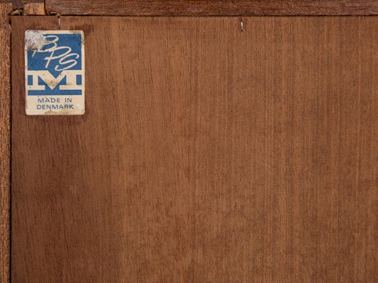 Midcentury Danish Secretaire in Teak from Bernhard Pedersen & Søn, 1960s-MF-2024079