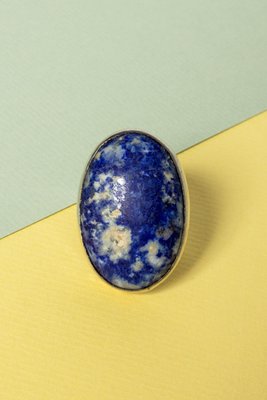 Midcentury Lapis Lazuli Ring by Cecilia Johansson, 1975-NL-1820368