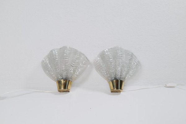 Midcentury Modern Asea Wall Lights, 1950s, Set of 2-UYK-1807446