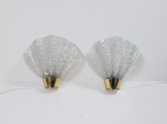 Midcentury Modern Asea Wall Lights, 1950s, Set of 2-UYK-1807446