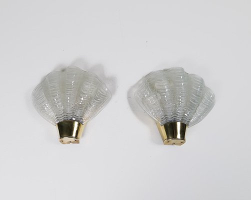 Midcentury Modern Asea Wall Lights, 1950s, Set of 2-UYK-1807446