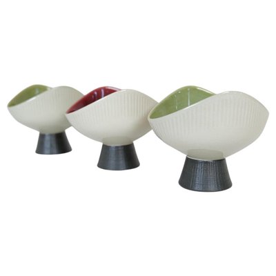 Midcentury Modern Bahia Bowls by Carl-Harry Stålhane for Rörstrand Sweden, Set of 3-UYK-1256826