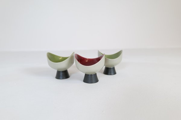 Midcentury Modern Bahia Bowls by Carl-Harry Stålhane for Rörstrand Sweden, Set of 3-UYK-1256826