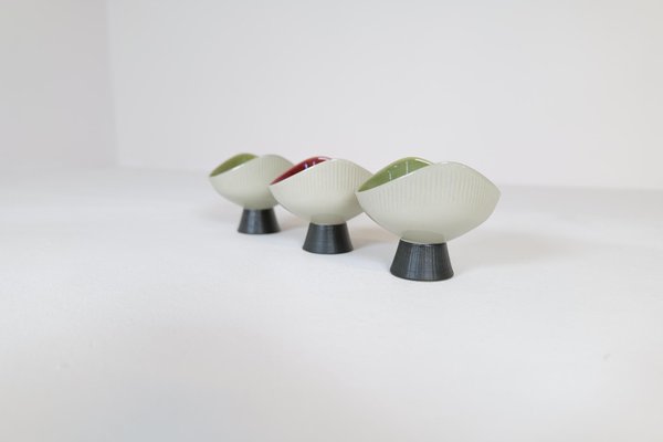 Midcentury Modern Bahia Bowls by Carl-Harry Stålhane for Rörstrand Sweden, Set of 3-UYK-1256826