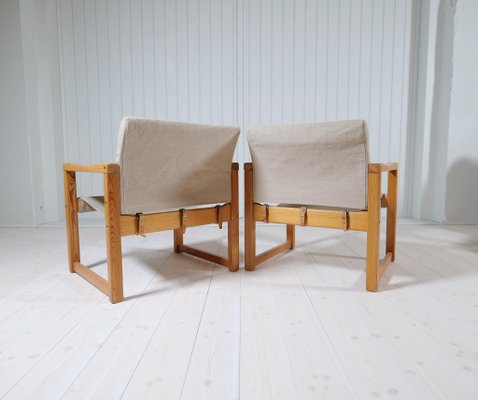 Midcentury Modern Diana Armchairs from Ikea in Sweden, 1970s, Set of 2-UYK-1793987