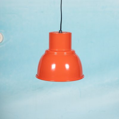 Midcentury Red Hanging Lamp, 1970s-HGA-1812865