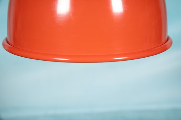 Midcentury Red Hanging Lamp, 1970s-HGA-1812865