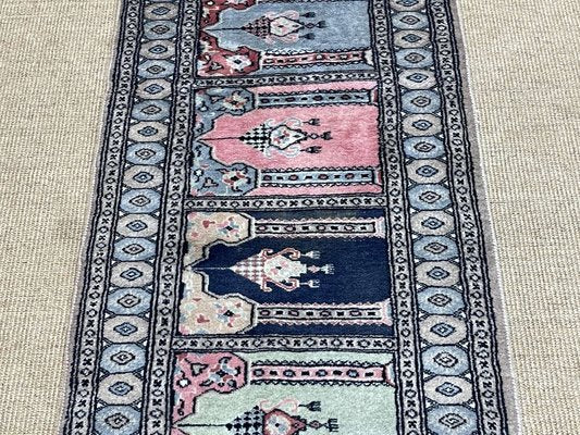 Middle Easter Rug in Wool and Handmade Silk-QYF-1724061