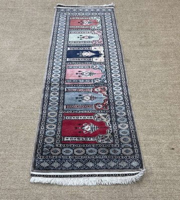 Middle Easter Rug in Wool and Handmade Silk-QYF-1724061