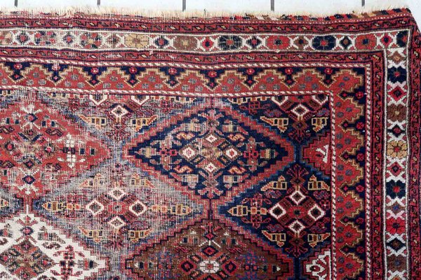 Middle Eastern Afshar Rug, 1910s-JZV-1447367