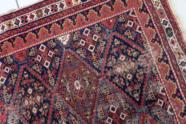 Middle Eastern Afshar Rug, 1910s-JZV-1447367