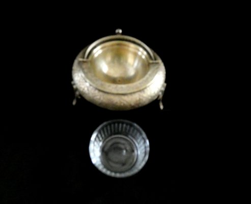 Middle Eastern Caviar Bowl Server, 1930s-ZPI-1789425