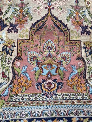 Middle Eastern Hand-Knotted Prayer Rug