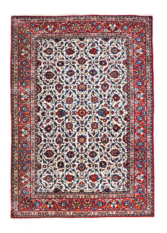 Middle Eastern Hand-Knotted Rug, 1900s