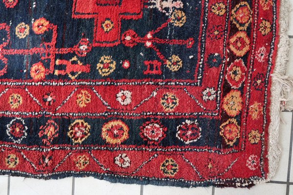 Middle Eastern Handmade Hamadan Rug, 1930s-JZV-1725679