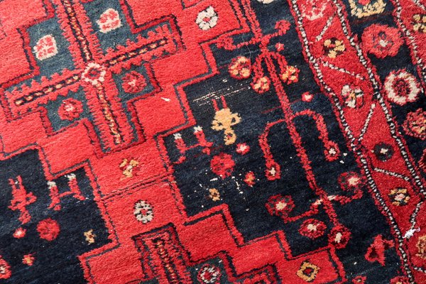 Middle Eastern Handmade Hamadan Rug, 1930s-JZV-1725679