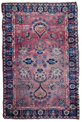 Middle Eastern Kerman Rug, 1900s-JZV-1170209