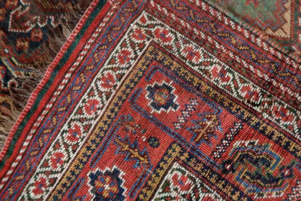 Middle Eastern Khamseh Rug, 1880s-JZV-1427254