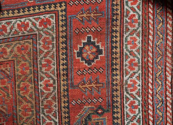 Middle Eastern Khamseh Rug, 1880s-JZV-1427254