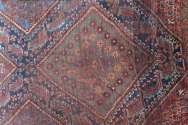 Middle Eastern Khamseh Rug, 1880s-JZV-1427254