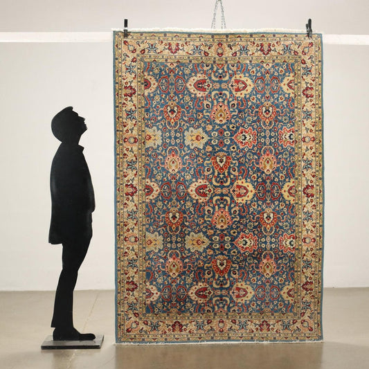 Middle Eastern Nain Rug in Cotton & Wool