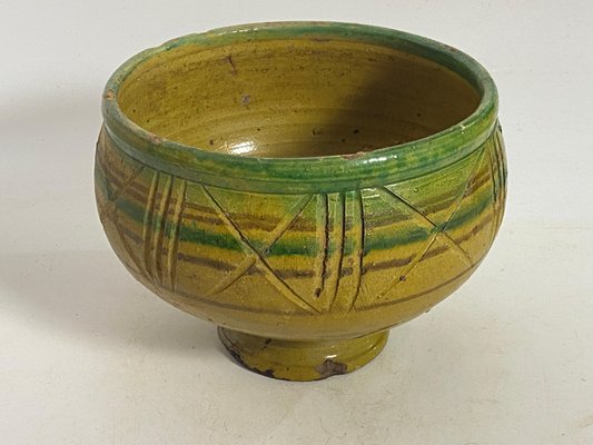 Middle Eastern Pottery Art Bowl-UR-1746570