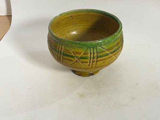 Middle Eastern Pottery Art Bowl-UR-1746570