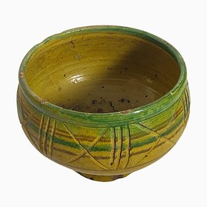 Middle Eastern Pottery Art Bowl-UR-1746570