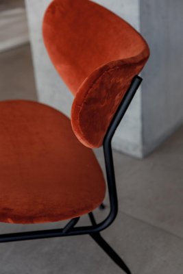 Midentury Chair in Orange-YWH-1820459