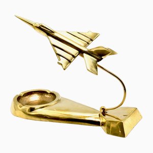 Mig 21 Desk Plane Model in Brass, 1950s-ZCY-1727080