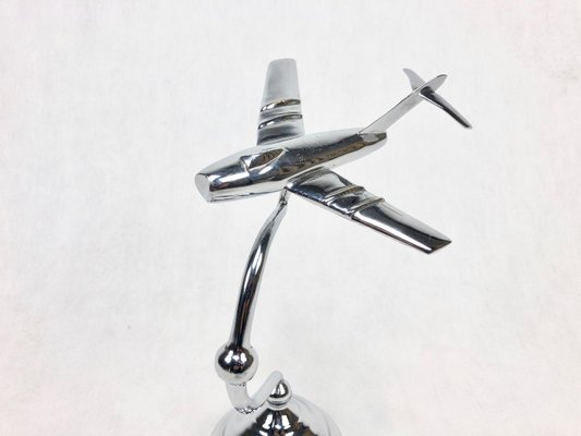 MiG15 LIM Plane Statuette, Poland, 1950s-ZCY-1376037