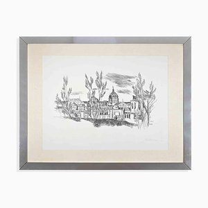 Mihu Vulcanescu, Roman Landscape, Original Etching, 1972-ZCI-1406952