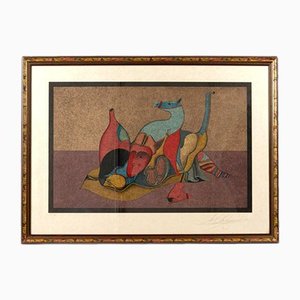 Mikhail Shemyakin, Still Life, Late 20th Century, Lithograph, Framed-WMV-1131274