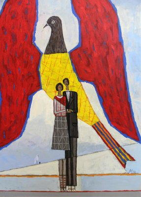 Mikolaj Malesza, A Red-Yellow Bird, 2014-XHG-927276