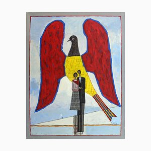 Mikolaj Malesza, A Red-Yellow Bird, 2014-XHG-927276