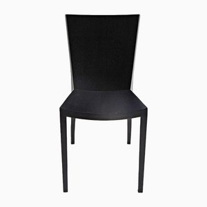 Milano Chair in Black Lacquered Ash with Embossed Leather Cushion by Gunter Lambert, 2015-EP-1776030