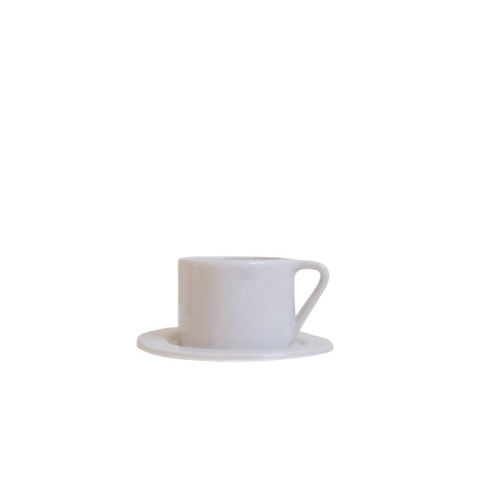 Milano Nebbia Set of 4 Espresso Cups and Saucers by Marta Benet