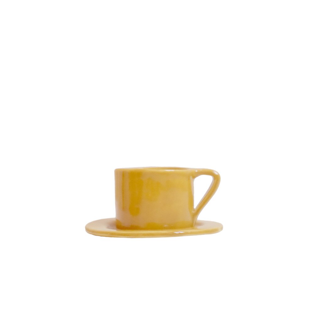 Milano Sole Set of 4 Espresso Cups and Saucers by Marta Benet