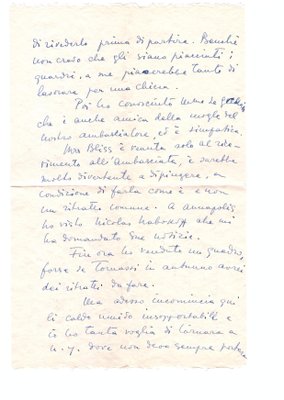 Milena Barilli, Letters by Milena Barilli to the Countess Pecci Blunt, 1943/1937-ZCI-870962