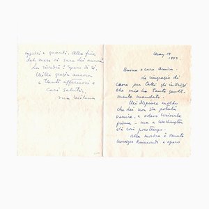 Milena Barilli, Letters by Milena Barilli to the Countess Pecci Blunt, 1943/1937-ZCI-870962