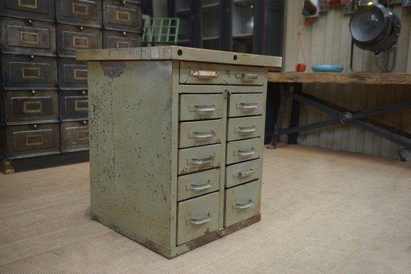 Military Metal Drawer Unit, 1950s-NEN-2043292