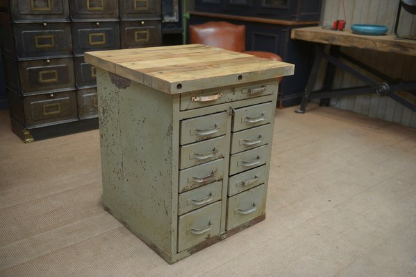 Military Metal Drawer Unit, 1950s-NEN-2043292