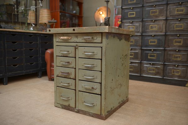 Military Metal Drawer Unit, 1950s-NEN-2043292