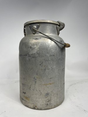 Milk Bin in Aluminum, 1950s-GKM-1780328