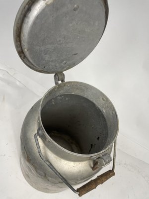 Milk Bin in Aluminum, 1950s-GKM-1780328