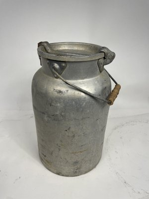 Milk Bin in Aluminum, 1950s-GKM-1780328