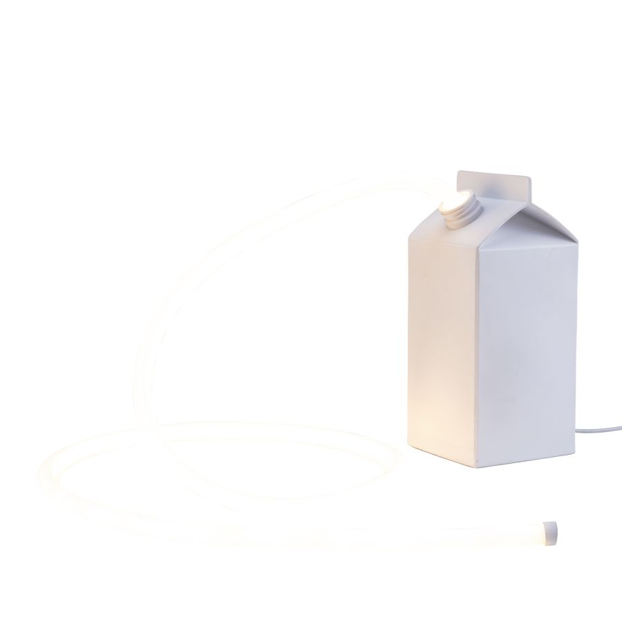 Resin LED Lamp Daily Glow Milk by Seletti